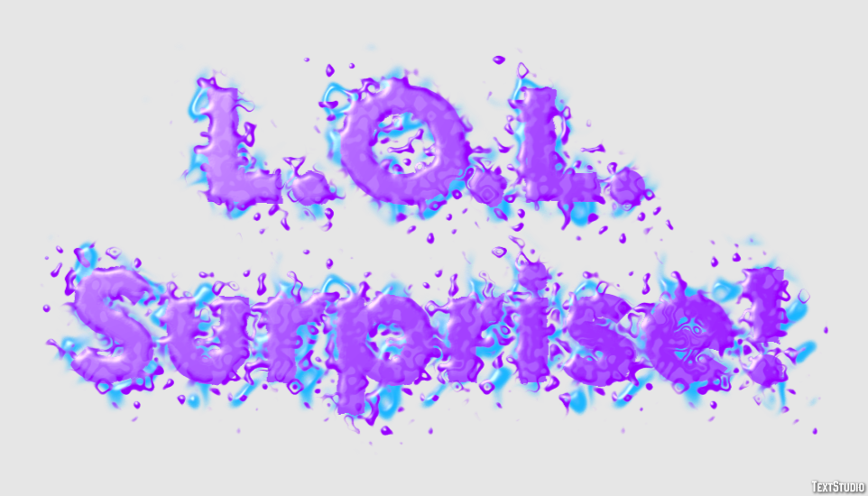 L.O.L. Surprise! Efekt tekstowy