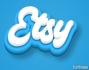Etsy Tekst Effect