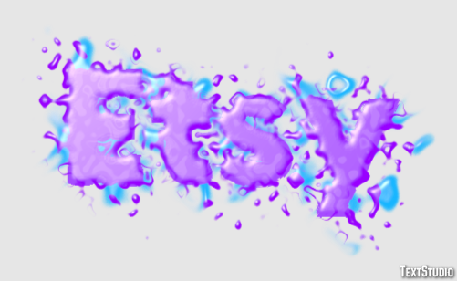 Etsy Tekst Effect
