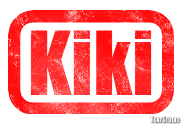 Kiki Effetto testo