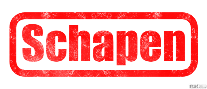 Schapen Tekst Effect