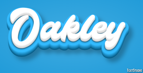 Oakley Efekt tekstowy