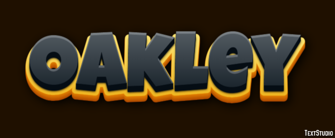 Oakley Efekt tekstowy