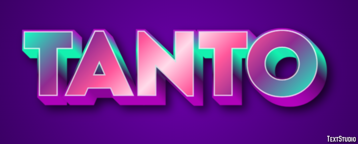 Tanto Text Effect
