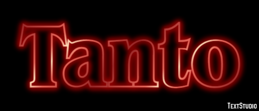 Tanto Text Effect