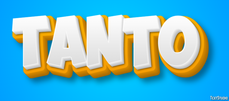 Tanto Text Effect