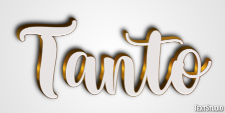 Tanto Text Effect