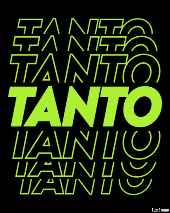 Tanto Efecto de Texto