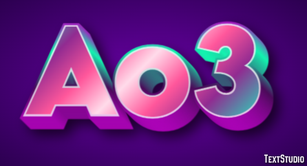 Ao3 Efeito de texto