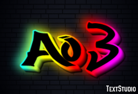 Ao3 Efeito de texto