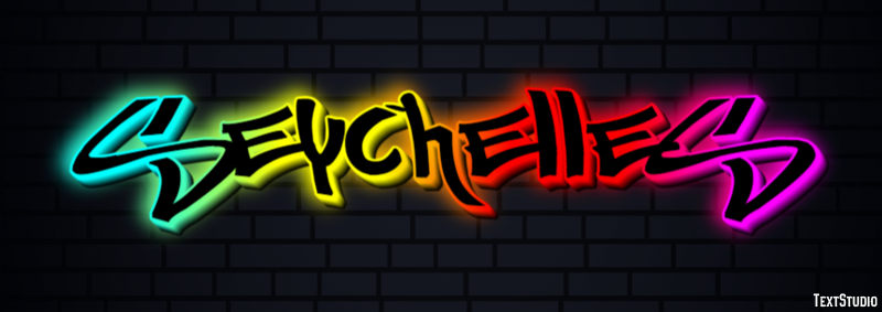 Seychelles Text Effect