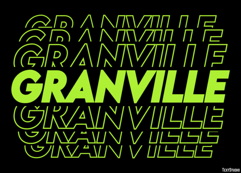 Granville Efekt tekstowy