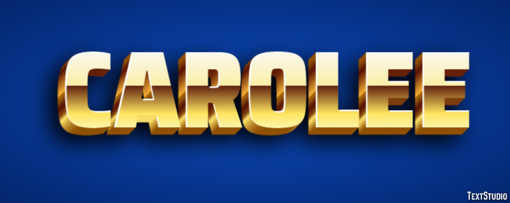 Carolee Text Effect