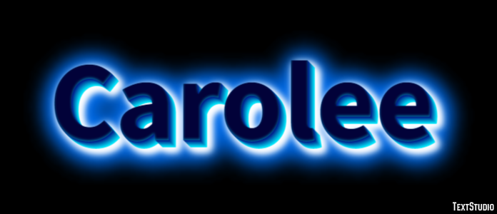 Carolee Efekt tekstowy
