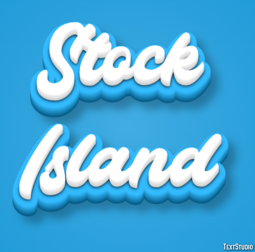 Stock Island Efekt tekstowy