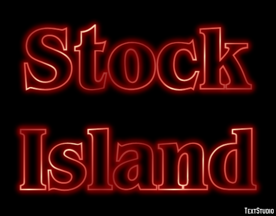 Stock Island Efekt tekstowy