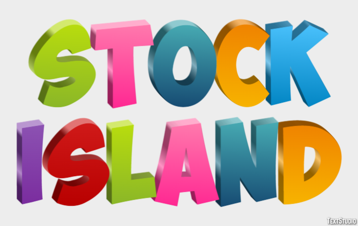 Stock Island Efekt tekstowy