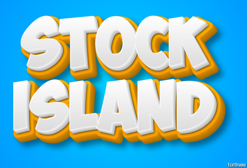 Stock Island Efekt tekstowy