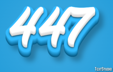 447 Text Effect