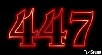 447 Text Effect