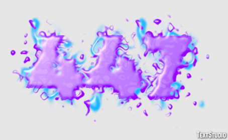 447 Text Effect
