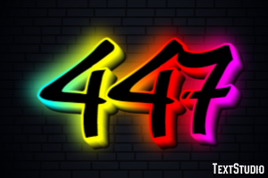 447 Text Effect