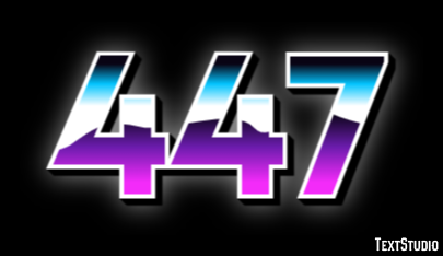 447 Text Effect