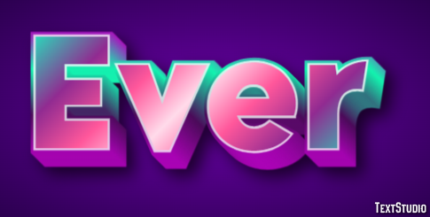 Ever Text Effect