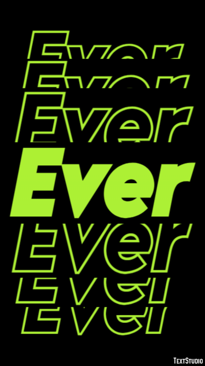 Ever Text Effect