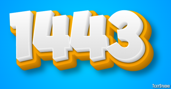 1443 Effetto testo