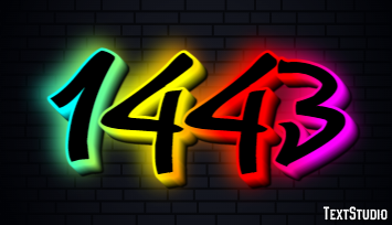 1443 テキスト効果
