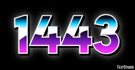 1443 Efecto de Texto