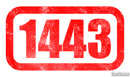 1443 Efecto de Texto