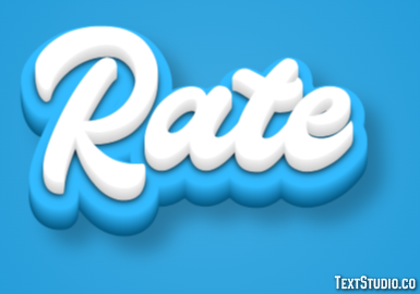 Rate Efecto de Texto
