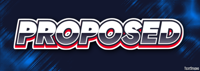 Proposed Text Effect