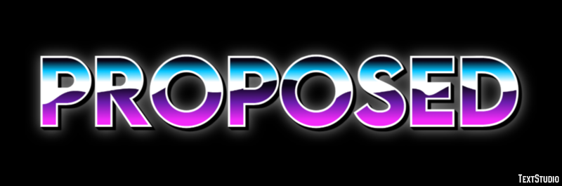 Proposed Text Effect