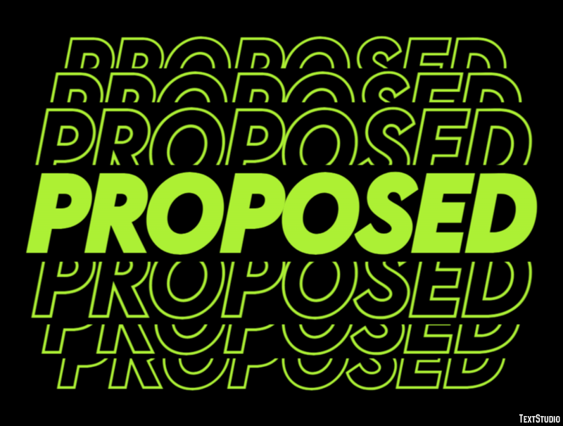 Proposed Text Effect