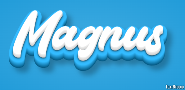 Magnus Text Effect