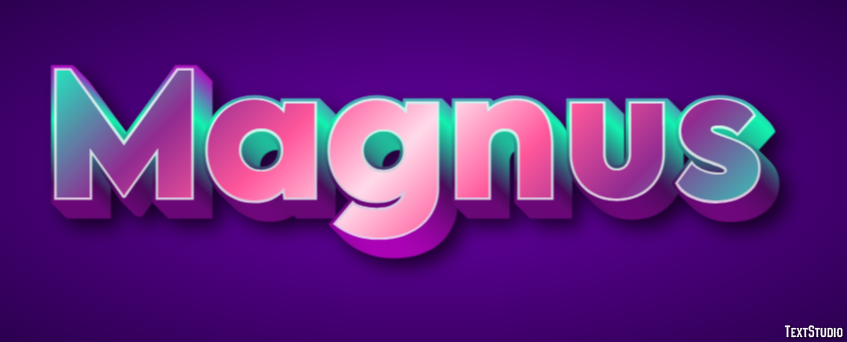 Magnus Text Effect