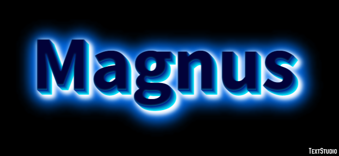 Magnus Text Effect
