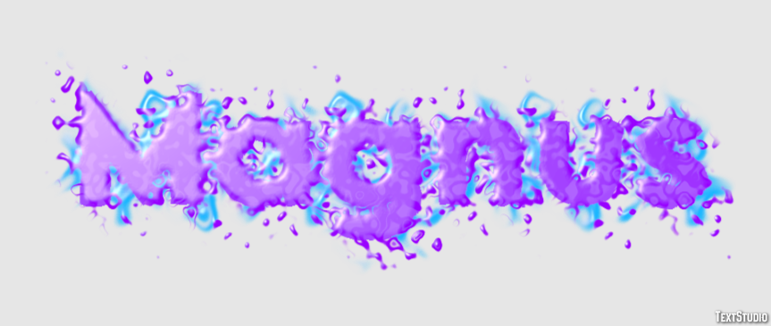 Magnus Text Effect