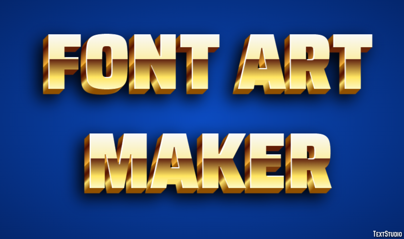 Font Art Maker Efeito de texto