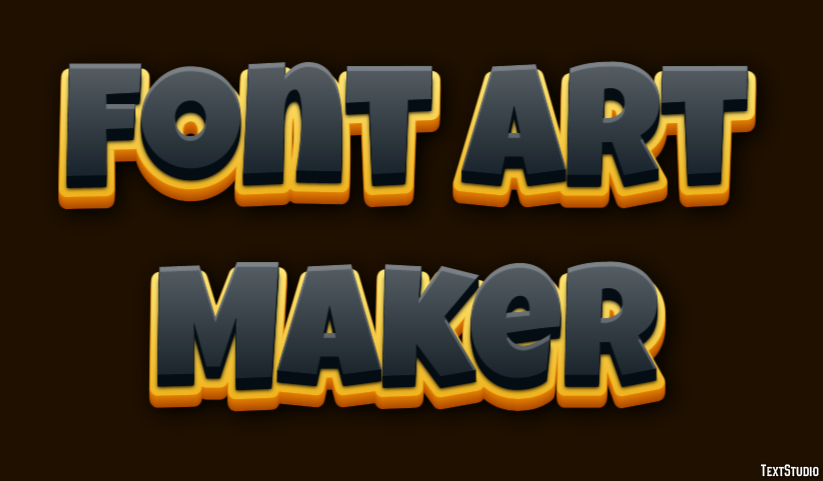 Font Art Maker Efeito de texto