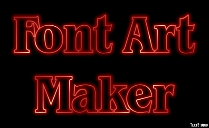 Font Art Maker Efeito de texto