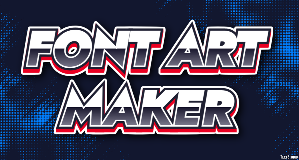 Font Art Maker Effetto testo