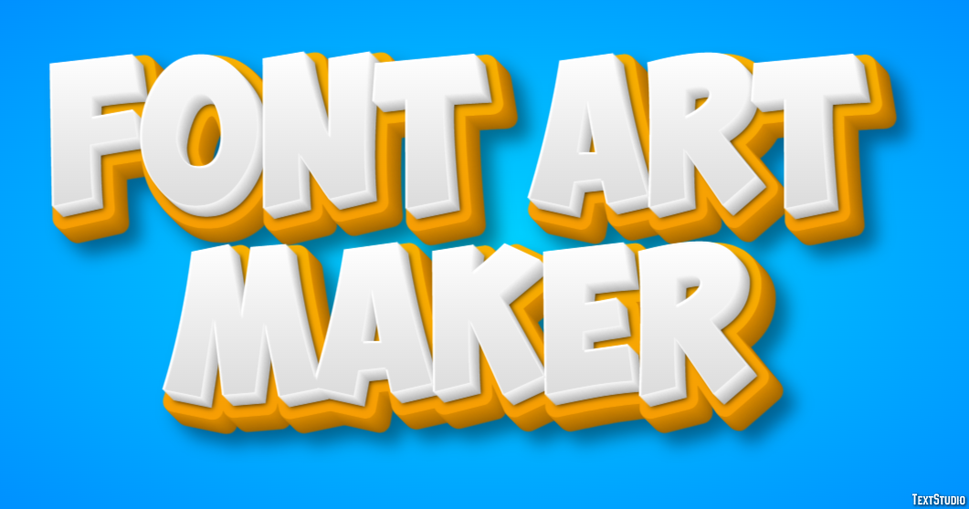 Font Art Maker Efeito de texto