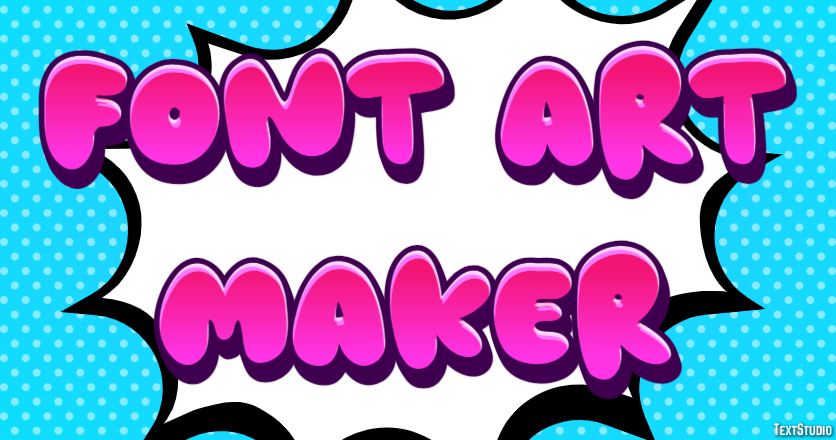 Font Art Maker Effetto testo