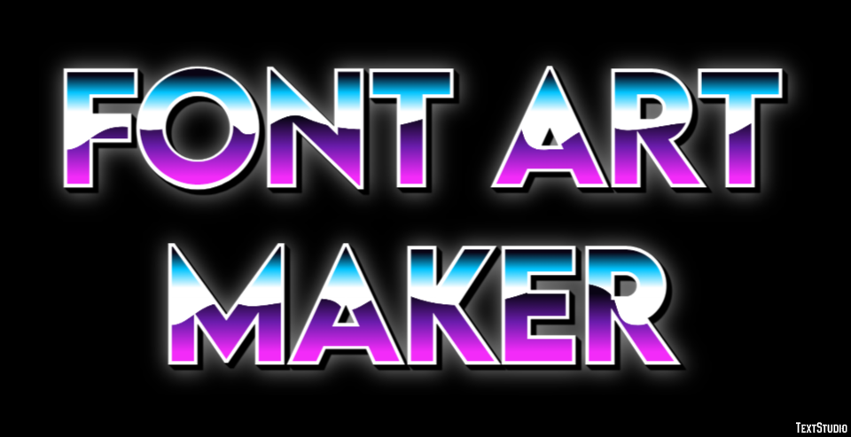 Font Art Maker Effetto testo