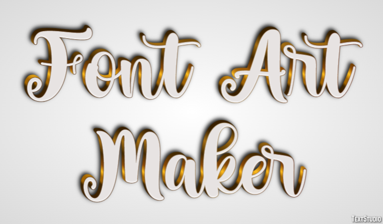 Font Art Maker Efeito de texto
