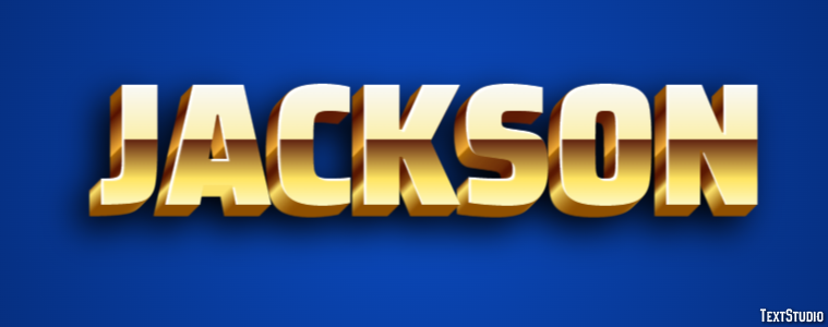 Jackson Text Effect